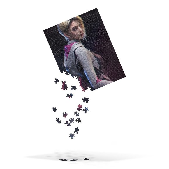 Gwen Stacy (Fan Art)---Jigsaw Puzzle Edition (Customizable) - Picture 3 of 3